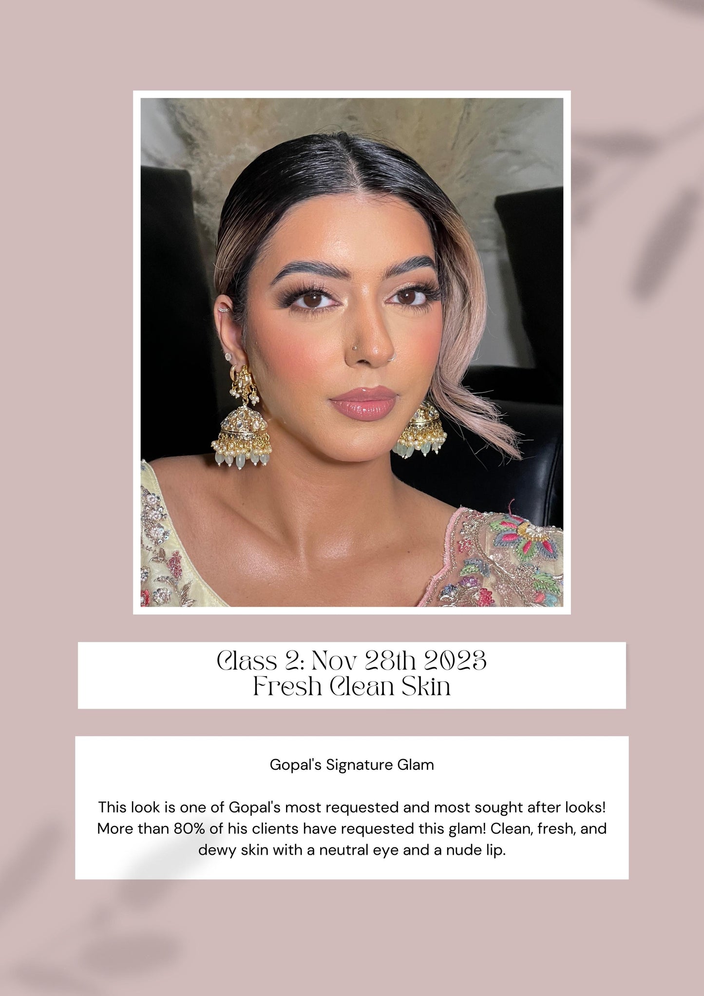 A Holiday Glam Workshop