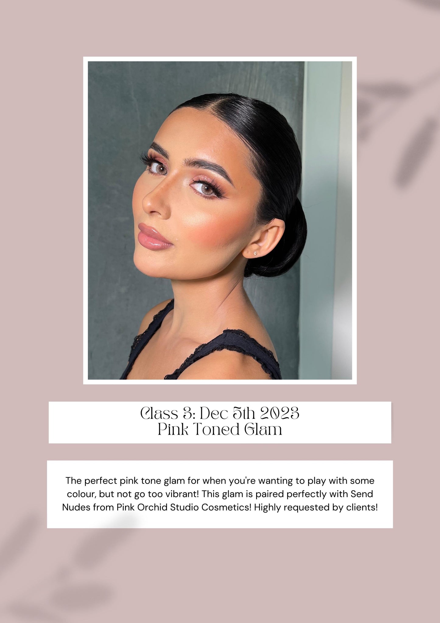 A Holiday Glam Workshop