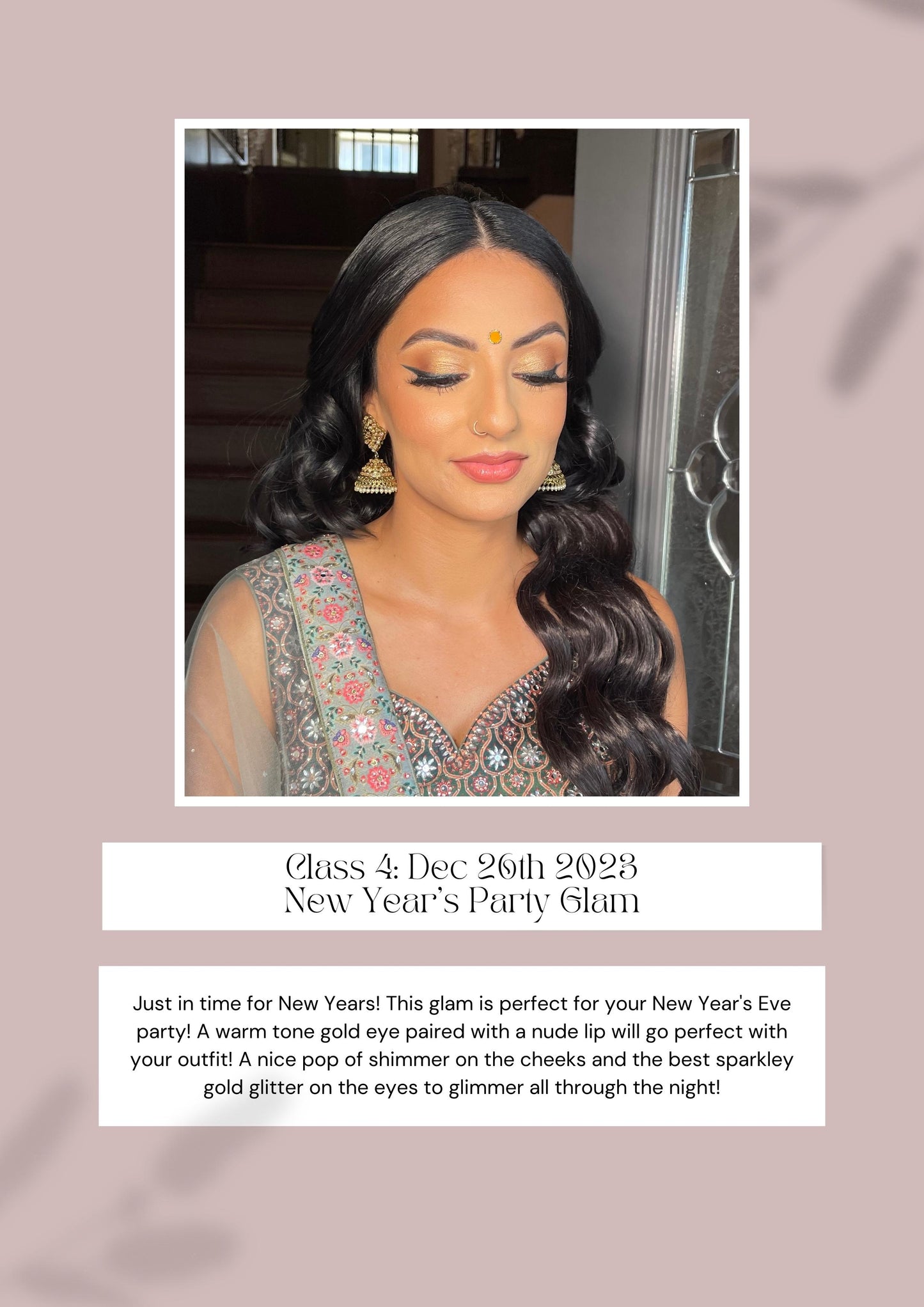 A Holiday Glam Workshop
